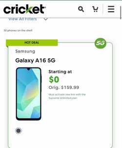 Free phone when you switch
