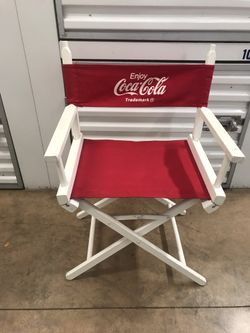 Vintage Coca Cola Director Chair
