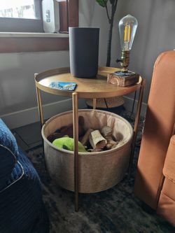 Side table gold boho MUST GO BY JULY 9TH