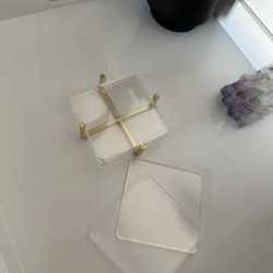 Transparent Cup Coasters 