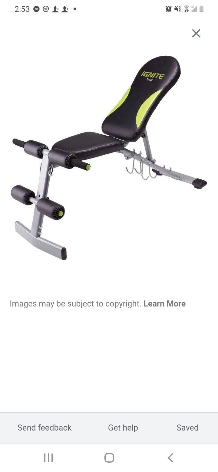 Ignite Fitness Bench - Main Image
