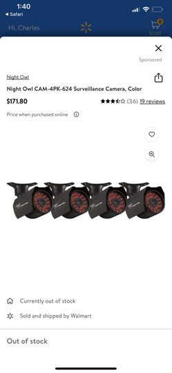 Night Owl Indoor/Outdoor Hi-Resolution Security Camera’s X5