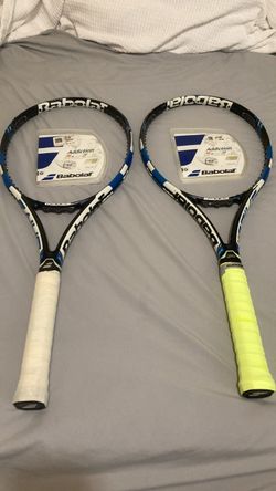 Babolat Pure Drive (2) tennis rackets with string $85