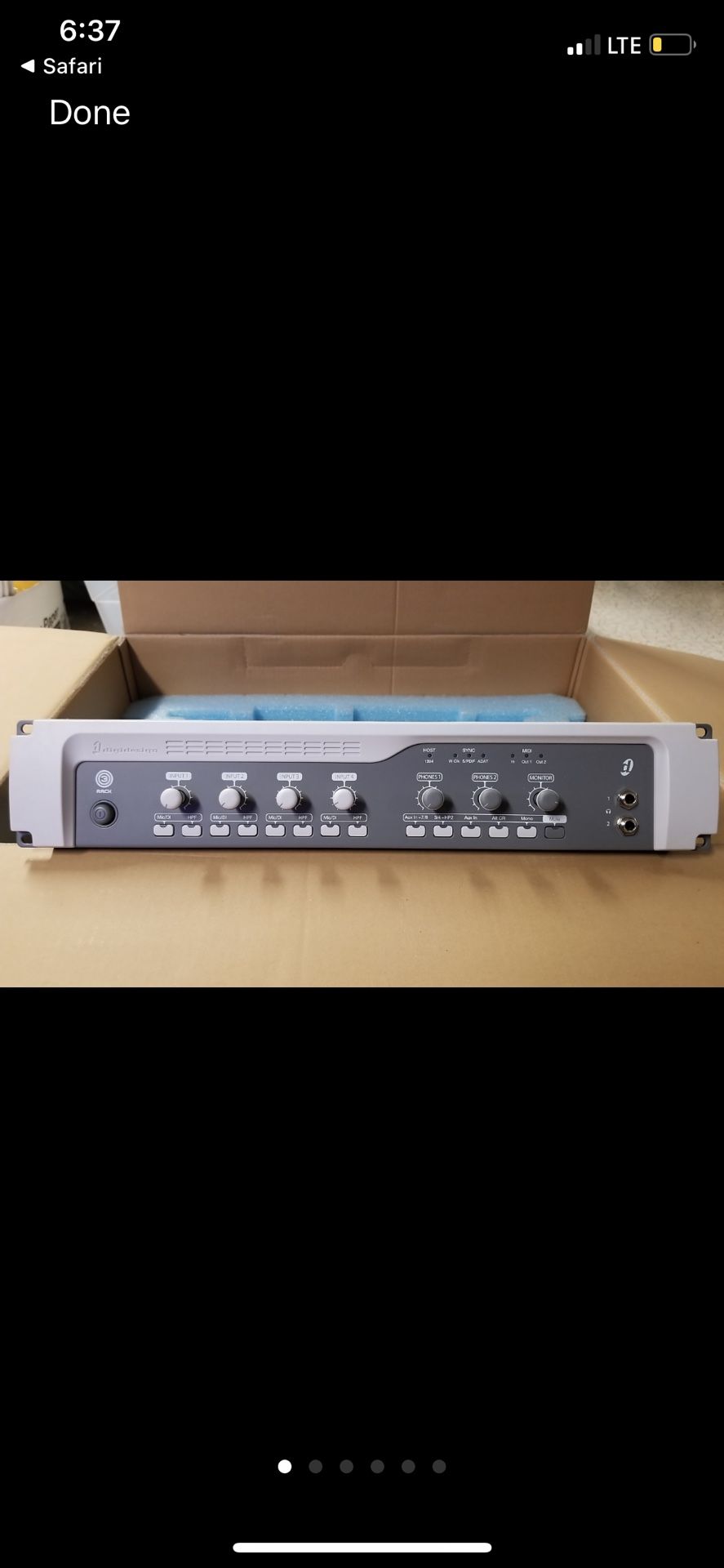 Avid 003 interface
