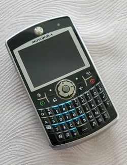 Preowned MOTOROLA Q9h BLACK 3G WINDOWS MOBILE 6.1AT&T GSM UNLOCKED