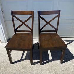 Two Dining Chairs 