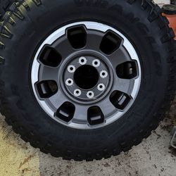 F350 tremor wheels and tire