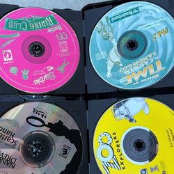 A Bundle Of Old Pc Computer Games, Great For All Ages