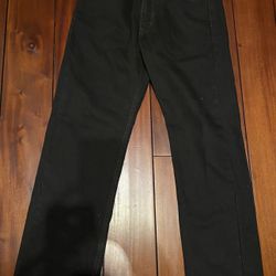 Levi 505 Black Jeans