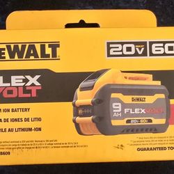 Dewalt 9AH 20v/60v Flex Battery 