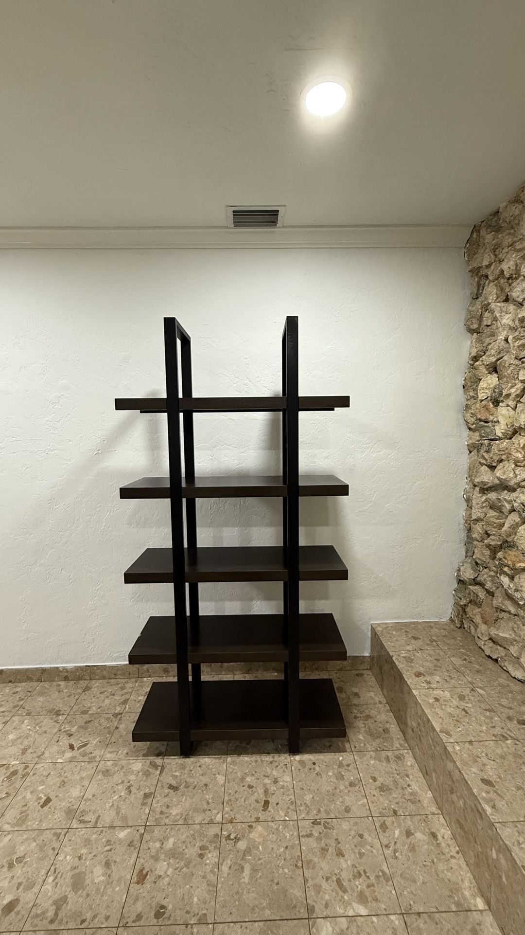 Modern Brown stained stand