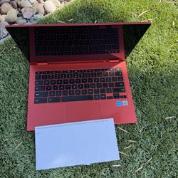  Red Samsung Galaxy Chromebook 128GB XE530QCA-K01US 8GB Core i3-10110U 2.1GHz 13.3"