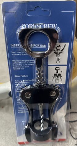 Wine Opener, Cork screw