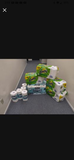 Costco Kirkland And Bounty Paper Towels