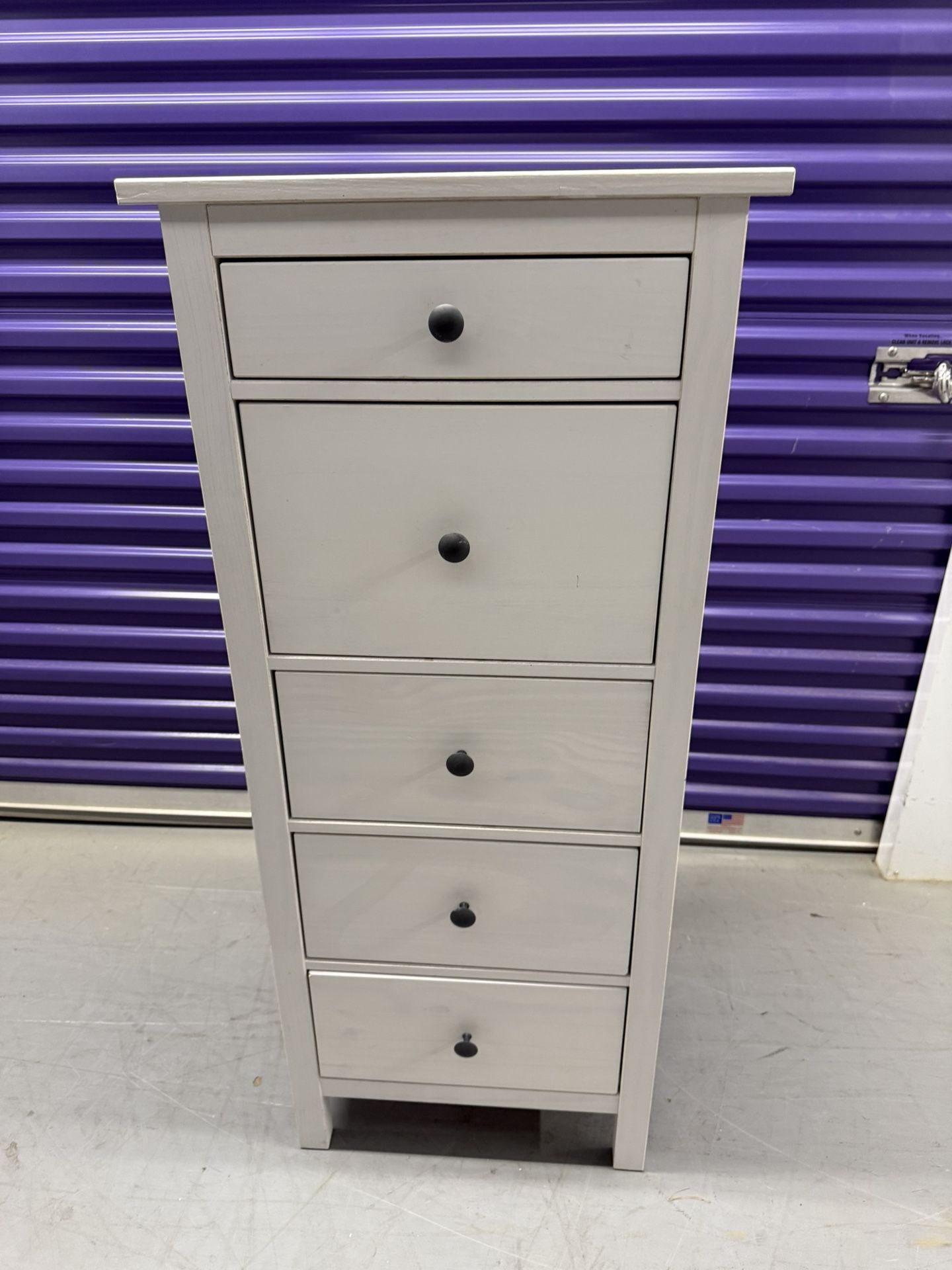RARE 5 drawer ikea Hemnes dresser