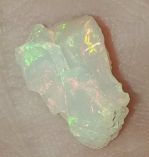 5.5ct Ethiopian Fire Opal Loose Gemstone Rough Raw Specimen