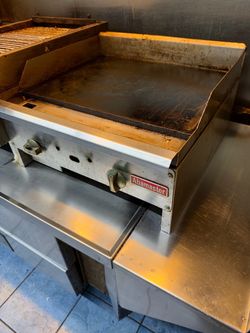 Abamaster Commercial Gas Flat Top Griddle
