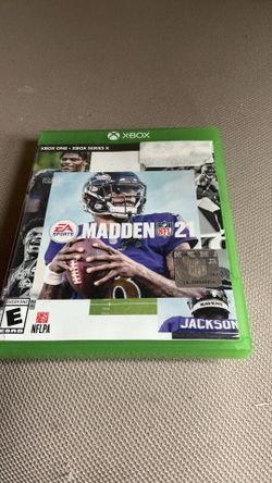 NFL madden 21 for Xbox one and Xbox series x