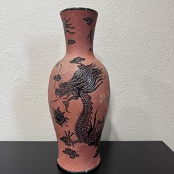Japanese Dragon Vase