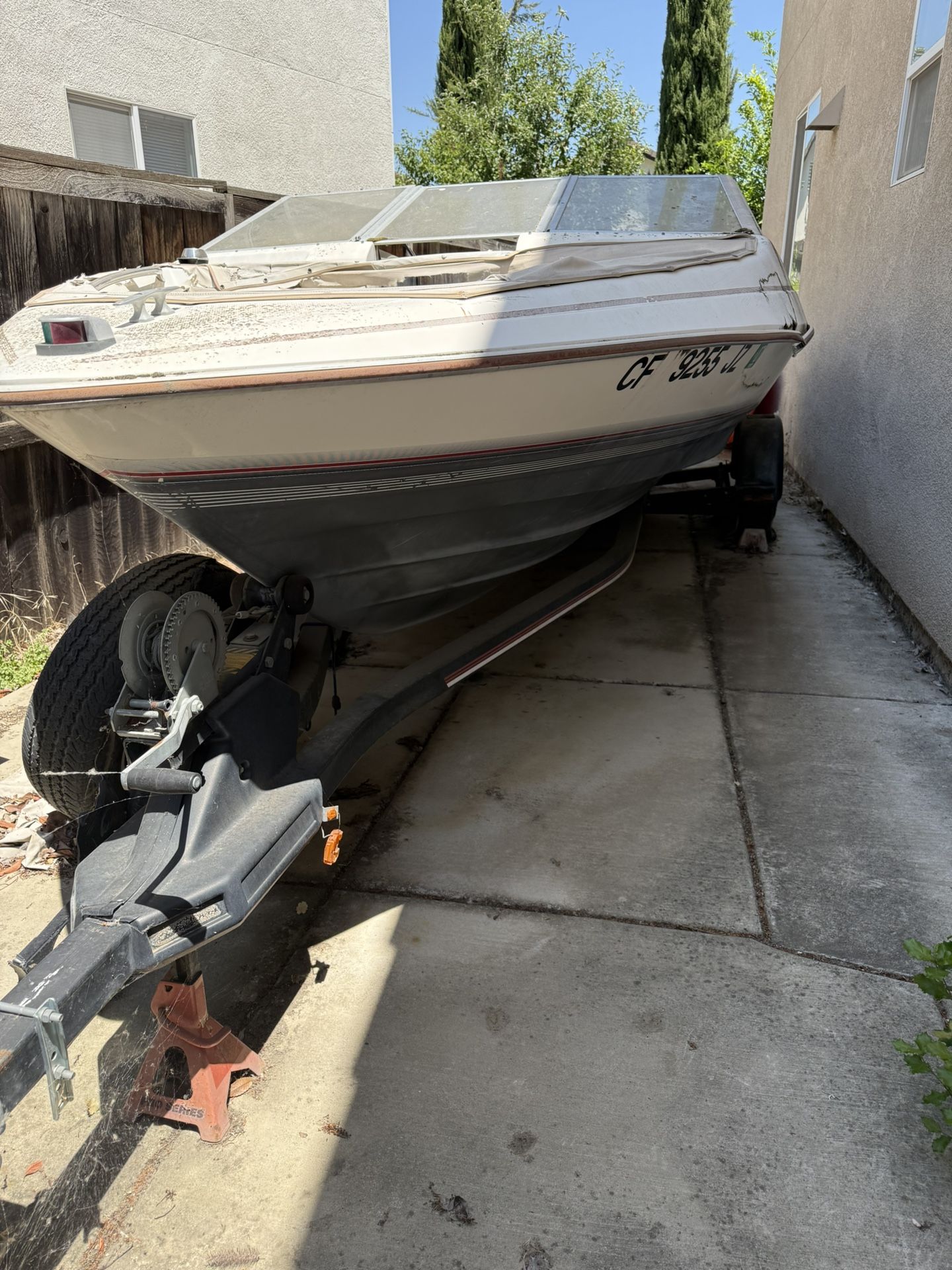 1990 Bayliner Capri With Trailer Project