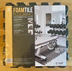 Cap Gym Foam Tile Flooring