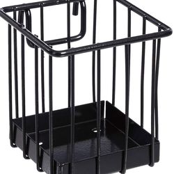 Basics Grid Panel Pencil Cup Holder, Black