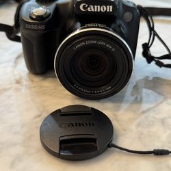 📸 Canon PowerShot SX50 HS Camera Kit – Excellent Condition – 50x Zoom, 12.1MP, Full HD Video