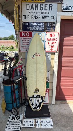Rusty Surfboard clean and ready
