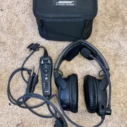 Bose A20 ANR Aviation Headset Dual GA Plug With Bluetooth