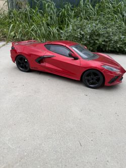Corvette C8 Remote Control Car Scale 1/12