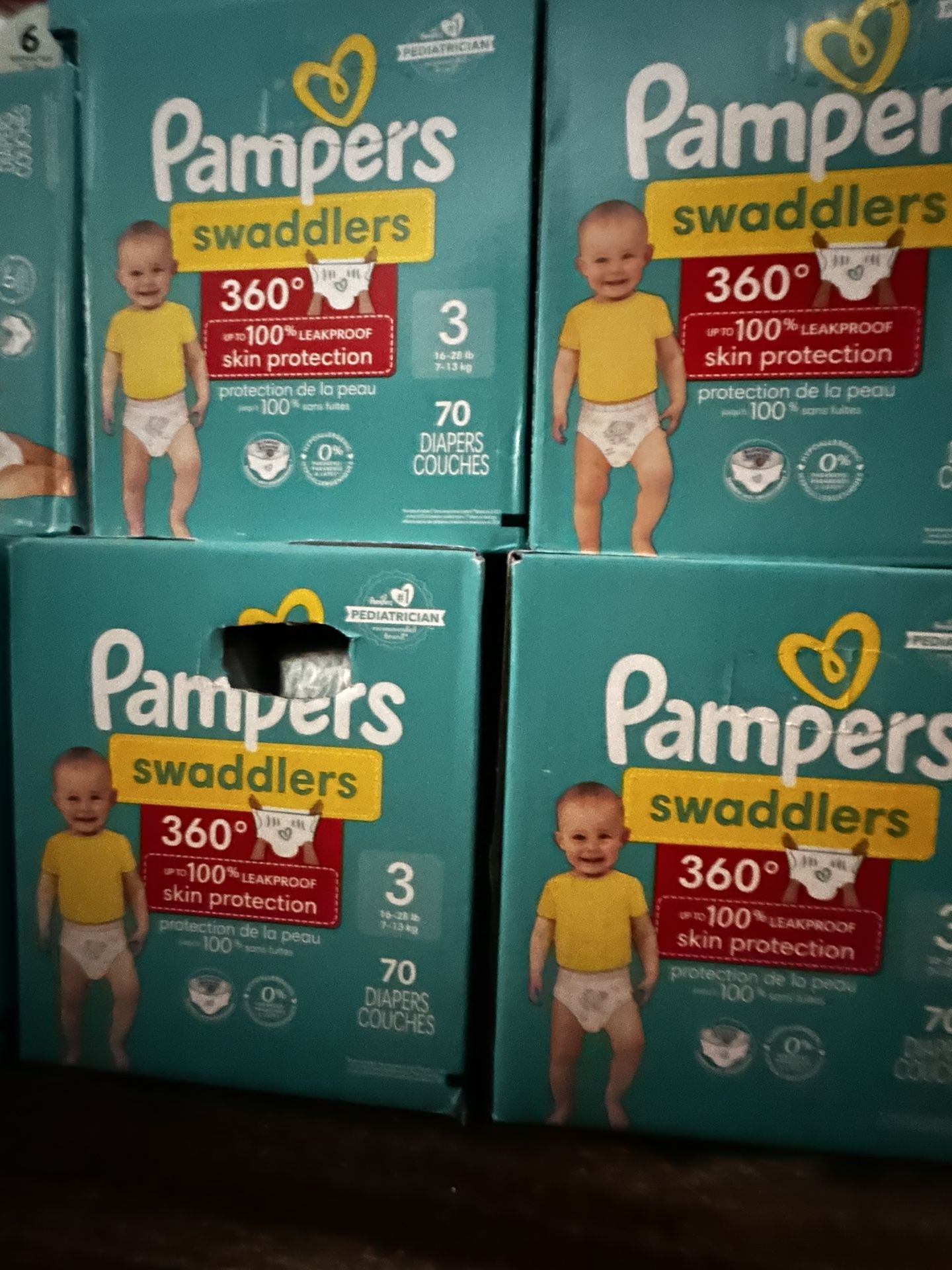 Pamper Swaddlers 360 Size 3
