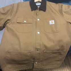 Carhartt WIP Michigan Chore Coat (Winter) _ Hamilton Brown/Tobacco Rigid_Size L