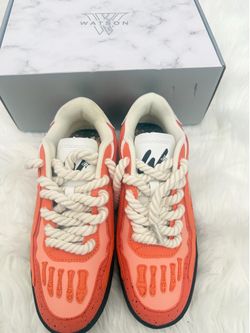 Watson Skeleton Orange Sneakers