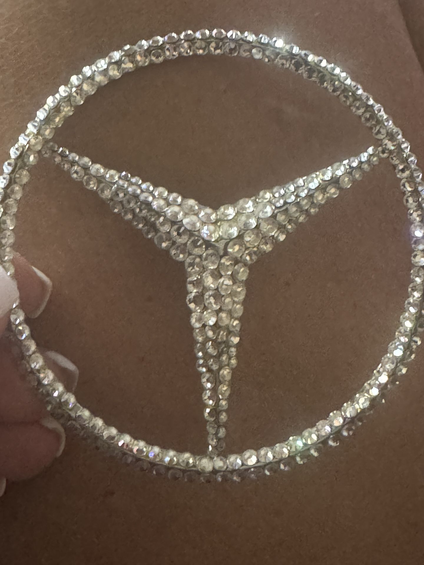 Swarovski crystal Mercedes Benz Trunk Lid Emblem