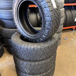 LT 275/65R20 NITTO RIDGE GRAPPLER full tires set