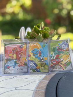 First Partner Set - Bulbasaur, Charmander, and Squirtle