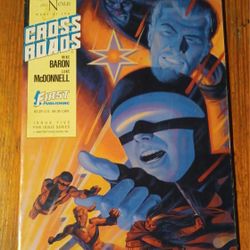 Cross roads Comic Book Paperback Issue Five Set 