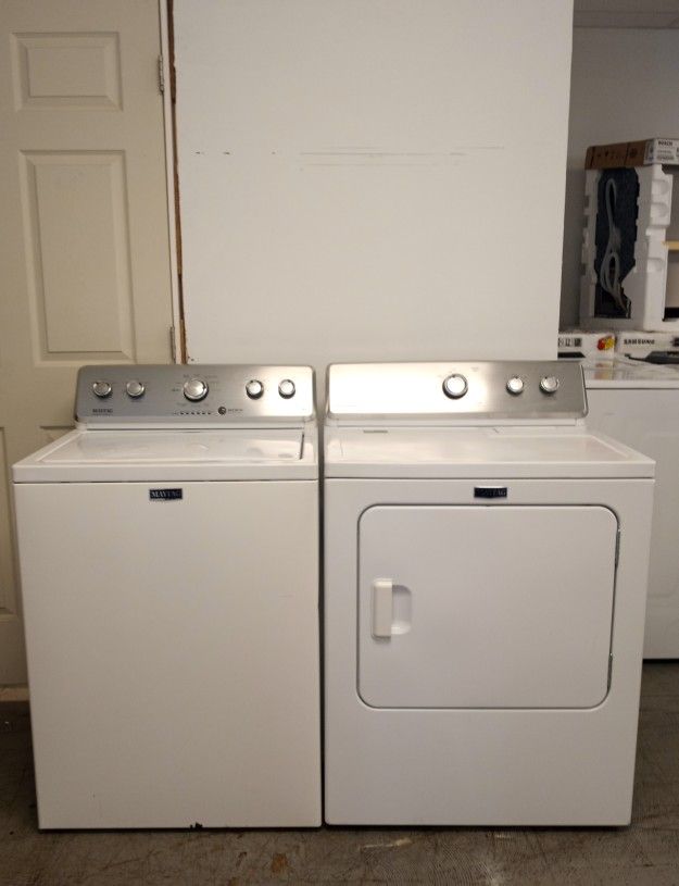 Washer and dryer electric large capacity like new both works Perfectly Very Clean 1216 Hartford Turnpike Vernon CT