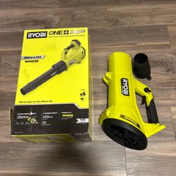 RYOBI ONE+ HP 18V Brushless Whisper Series 130 MPH 450 CFM Cordless Battery Leaf Blower ( NO TUBE/BODY ONLY**)