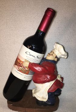 Wine bottle holder (wine not included)