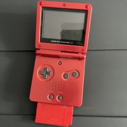 Gameboy Advance With Pokemon Game. No Charger