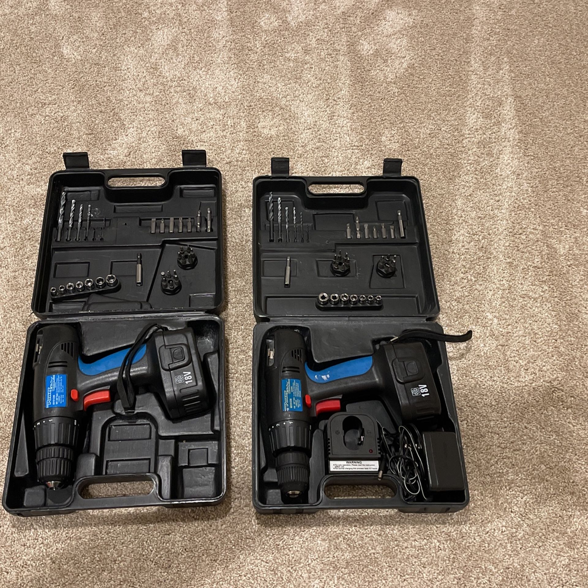 Power Tool Kit - 2 Identical Sets