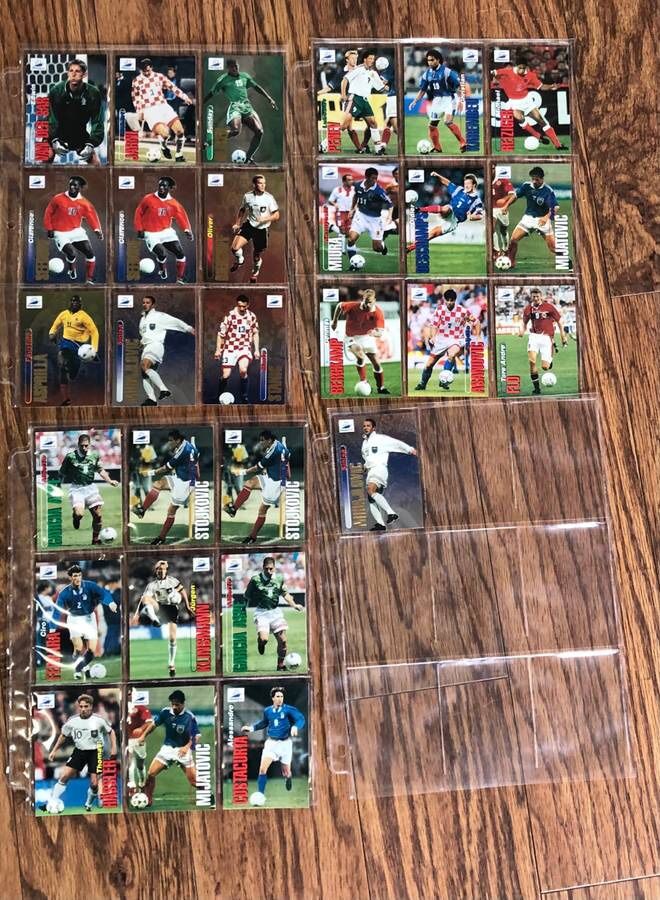 Soccer Cards (1998 World Cup France)
