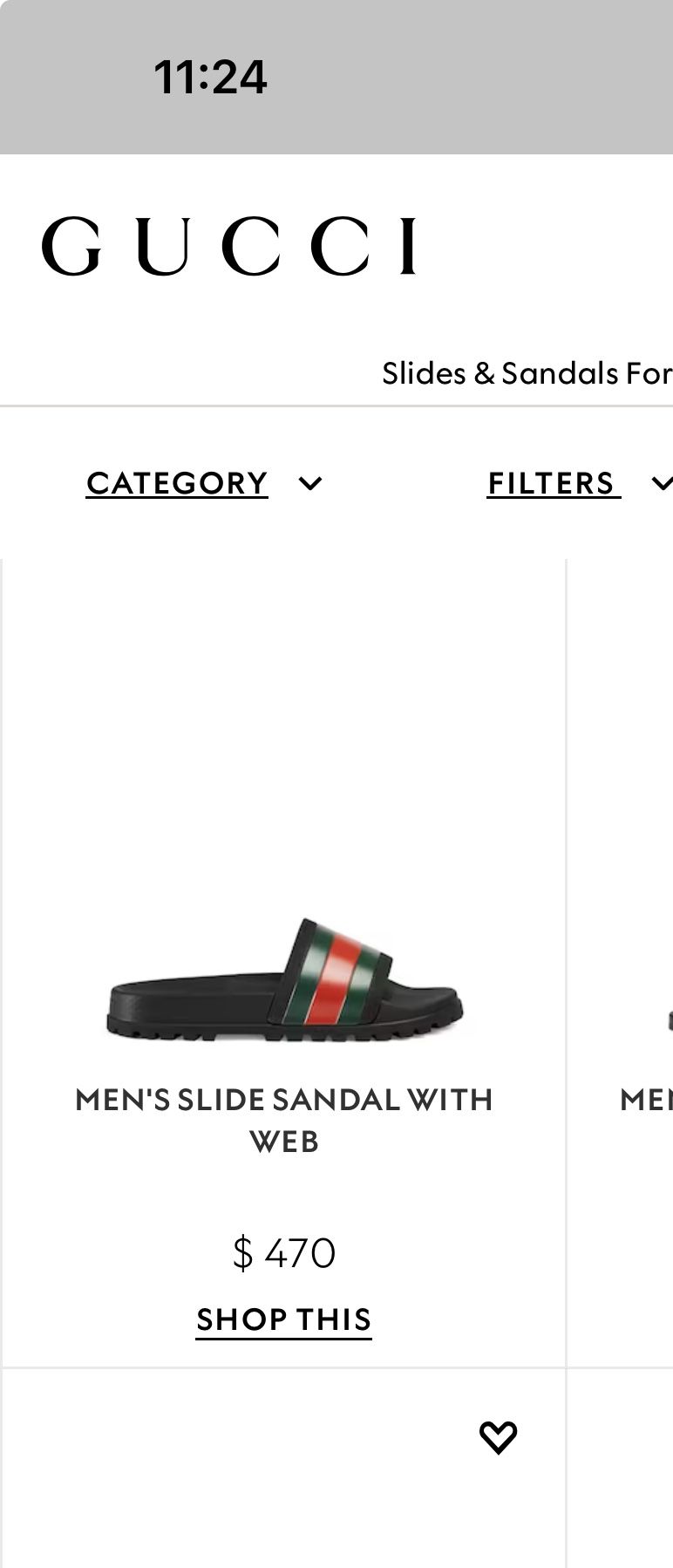 Gucci Sandal