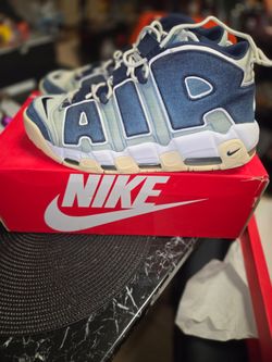 Nike uptempos size 12 mens fair condition