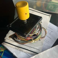old vintage Working Rotary Joystick Leaf Switch ARCADE video GAME Part