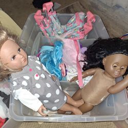 Baby Dolls Plus Clothes And Accessories 
