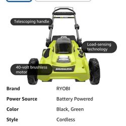 Ryobi Cordless Lawn Mower