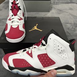 Jordan Retro 6 Carmine G’s 2021 - 6.5Y