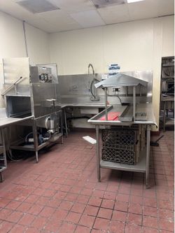 Commercial dish washer